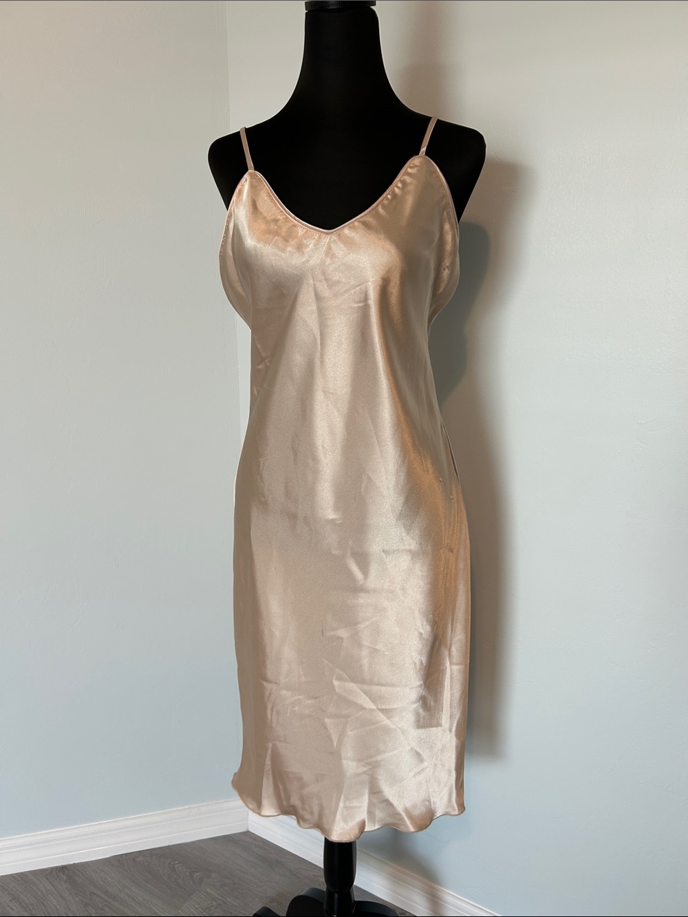 champagne gold slip dress bebe | Dresses | Bebe Satin In Indianwear Bridalwear Asianwear Designerwear Pakistaniwear in CHESHUNT